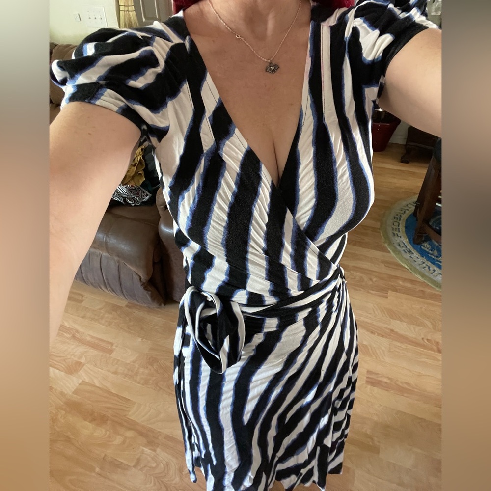 DVF Antonio wrap dress. Vintage.